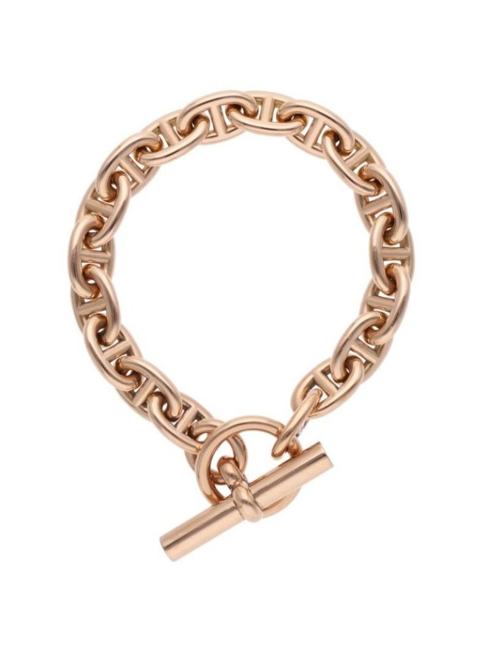 Hermes Chaine D'ancre PM Pink Gold Bracelet